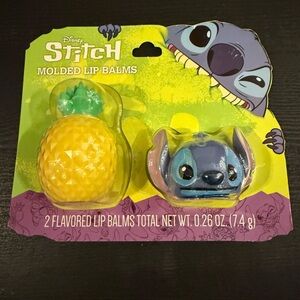 Disney Stitch Lip Balm Set, NWT